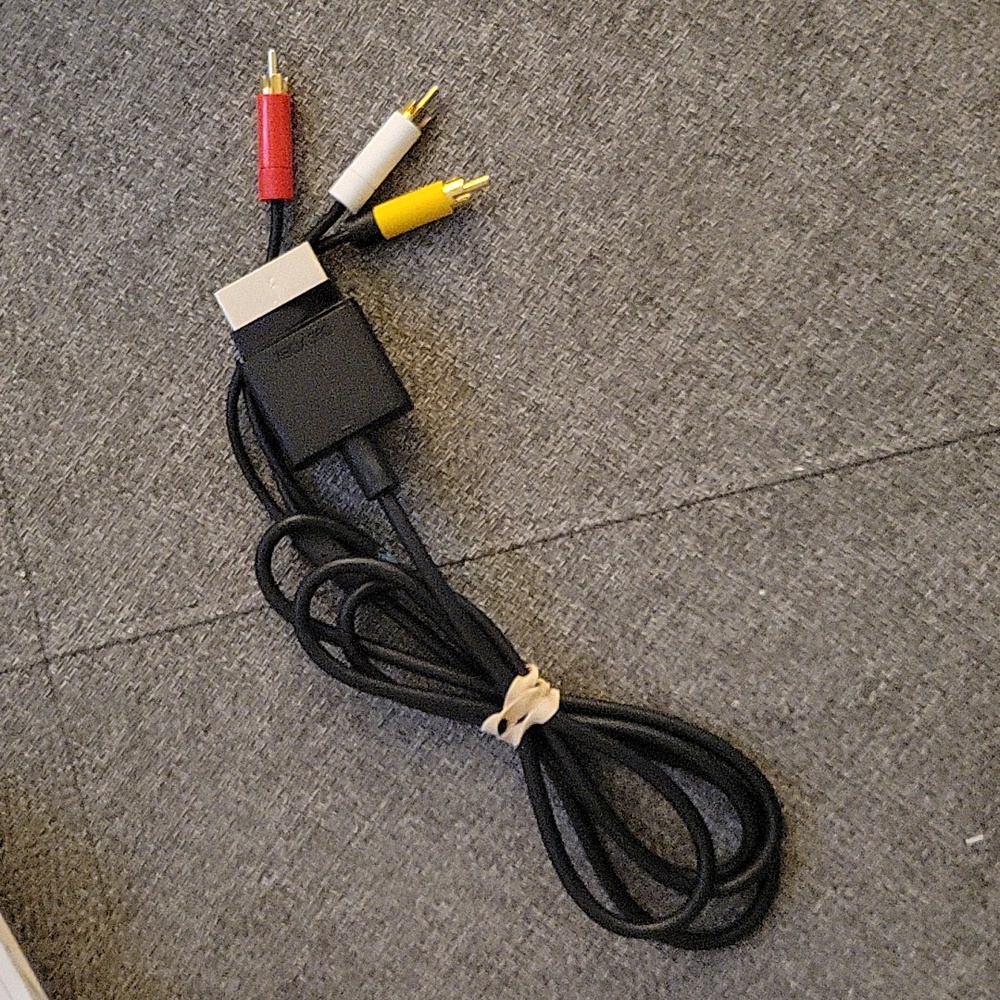 2/$15 Official Microsoft Xbox 360  Audio Video AV Wire